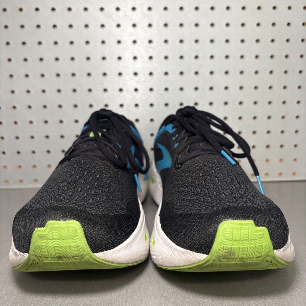 Brooks Ghost Max Running Shoes Mens Size 14 D Black Blue Green Sneakers - Picture 5 of 14